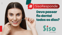 Devo passar fio dental todos os dias?