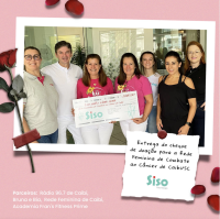Doação para Rede Feminina de Combate ao Câncer de Caibi/SC